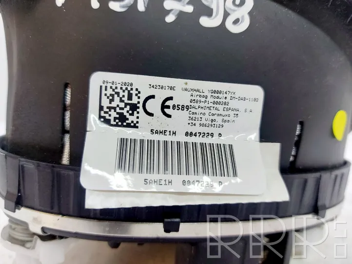 Opel Grandland X Poduszka powietrzna Airbag kierownicy 34206793E