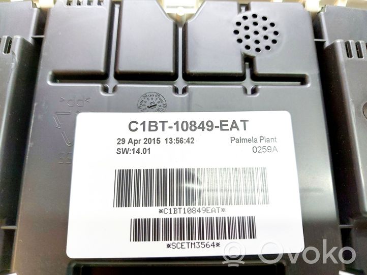 Ford B-MAX Tachimetro (quadro strumenti) C1BT10849EAT