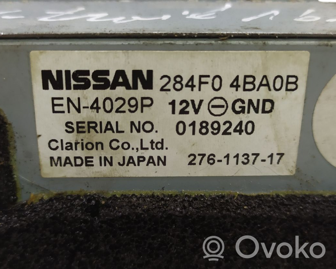 Nissan X-Trail T32 Kameras vadības bloka modulis 284F04BA0B