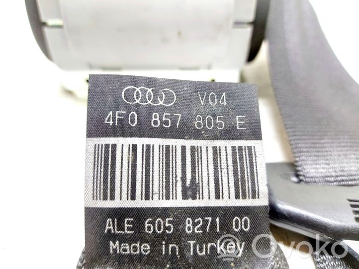 Audi A6 Allroad C6 Ceinture de sécurité arrière 4F0857805E