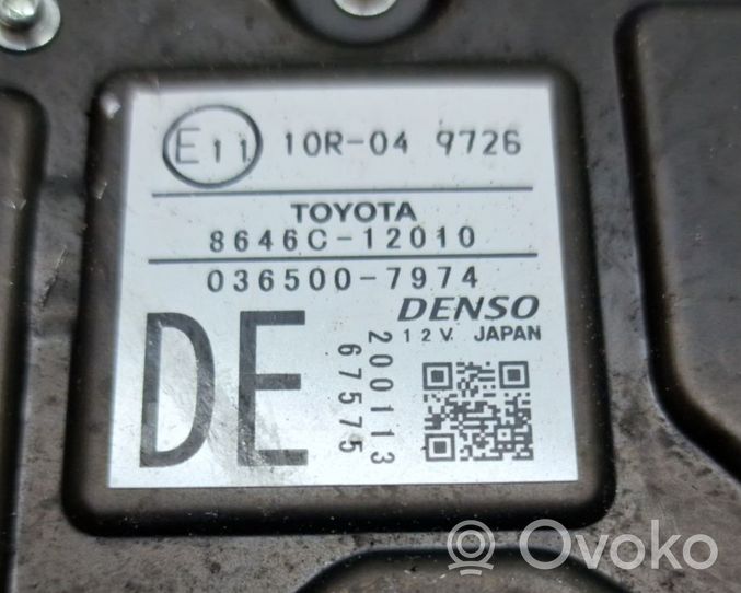 Toyota Corolla E210 E21 Priekinio stiklo kamera 8646C12010