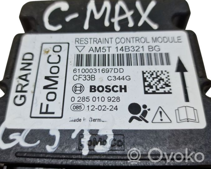 Ford C-MAX II Sterownik / Moduł Airbag 0285010928