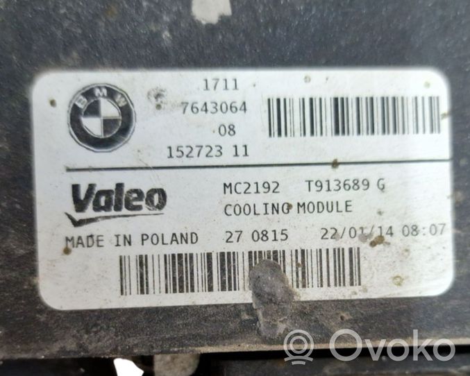 BMW i3 Комплект радиатора 7643064