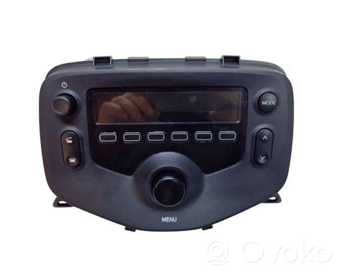 Toyota Aygo AB40 Panel / Radioodtwarzacz CD/DVD/GPS 861200H060