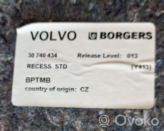 Volvo XC60 Doublure de coffre arrière, tapis de sol 30740434