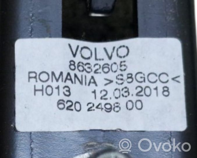 Volvo S90, V90 Turvavyön säätökisko 8632605