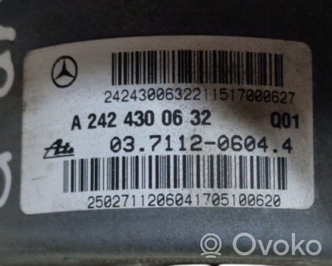 Mercedes-Benz B W246 W242 Alipainepumppu A2424300632