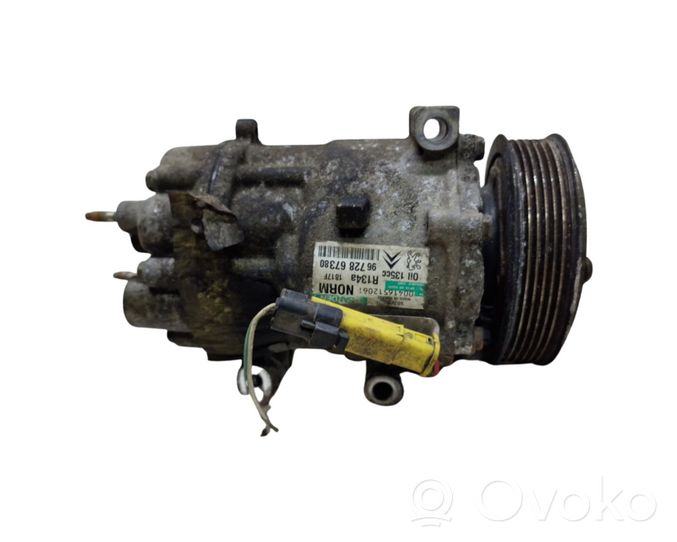 Fiat Scudo Ilmastointilaitteen kompressorin pumppu (A/C) 9672867380