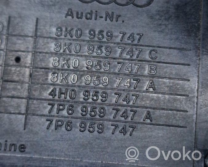 Audi A7 S7 4G Istuimen säädön kytkin 8K0959747