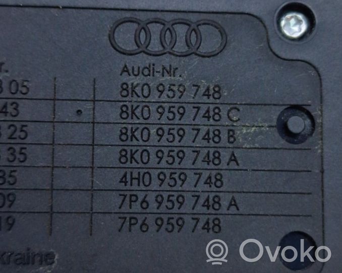 Audi A6 S6 C7 4G Interruttore di controllo del sedile 8K0959748