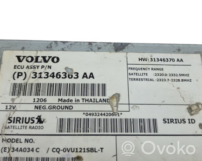 Volvo XC60 Amplificateur d'antenne 31346363