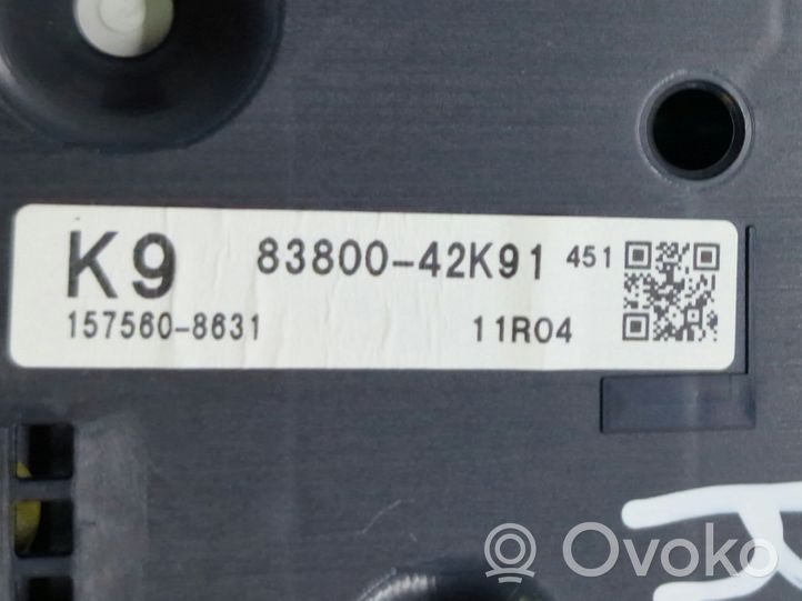 Toyota RAV 4 (XA40) Nopeusmittari (mittaristo) 8380042K91