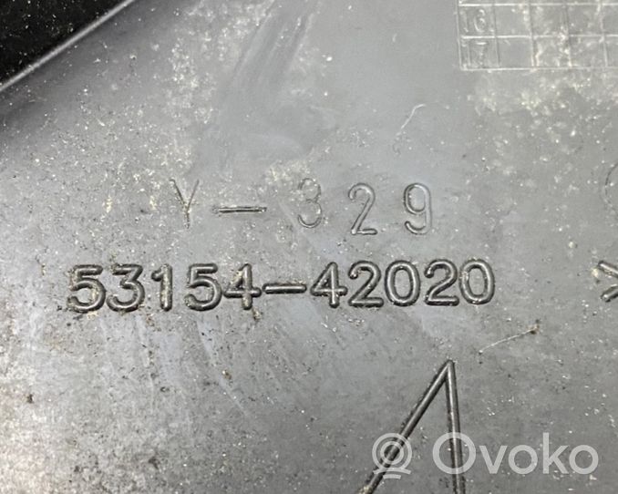 Toyota RAV 4 (XA40) Välijäähdyttimen ilmanohjauksen ilmakanava 5315442020