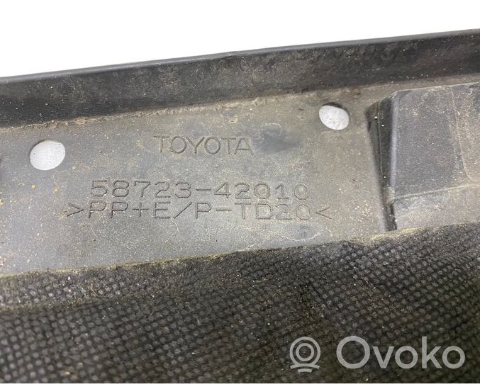 Toyota RAV 4 (XA40) Copertura/vassoio sottoscocca posteriore 5872342010