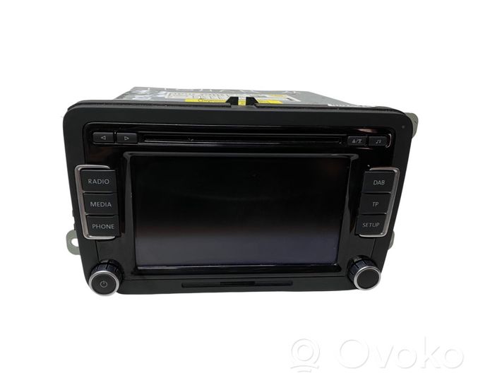 Volkswagen Tiguan Panel / Radioodtwarzacz CD/DVD/GPS 3C8035195A