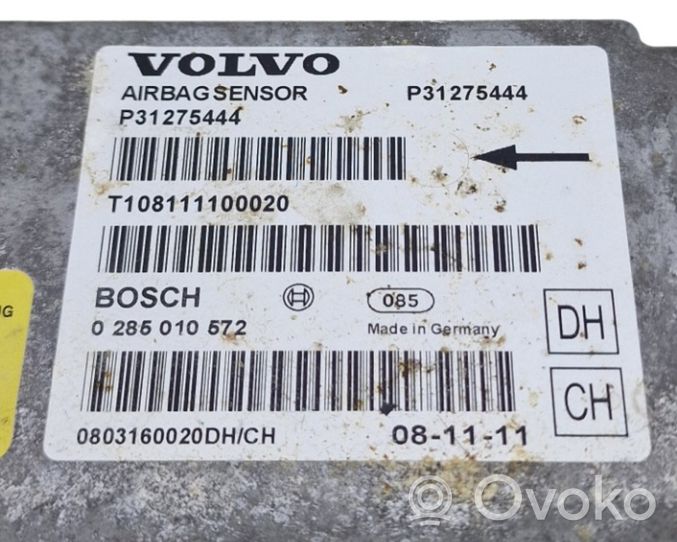 Volvo XC70 Oro pagalvių valdymo blokas P31275444