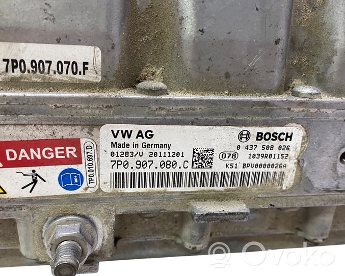 Volkswagen Touareg II Voltage converter inverter 7P0907070F