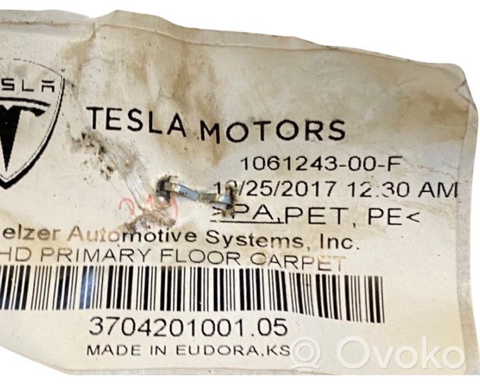 Tesla Model X Rivestimento pavimento anteriore 106124300F