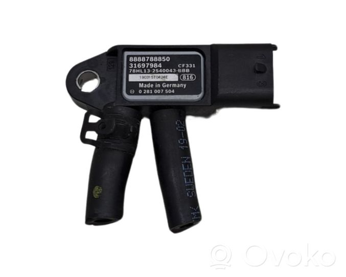 Volvo XC90 Sensor de presión del escape 31697984