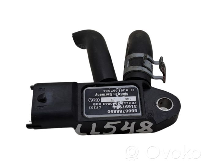 Volvo XC60 Sensore di pressione dei gas di scarico 31697984