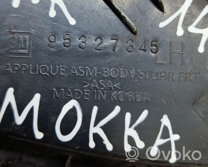 Opel Mokka Panel wykończeniowy błotnika 95327345