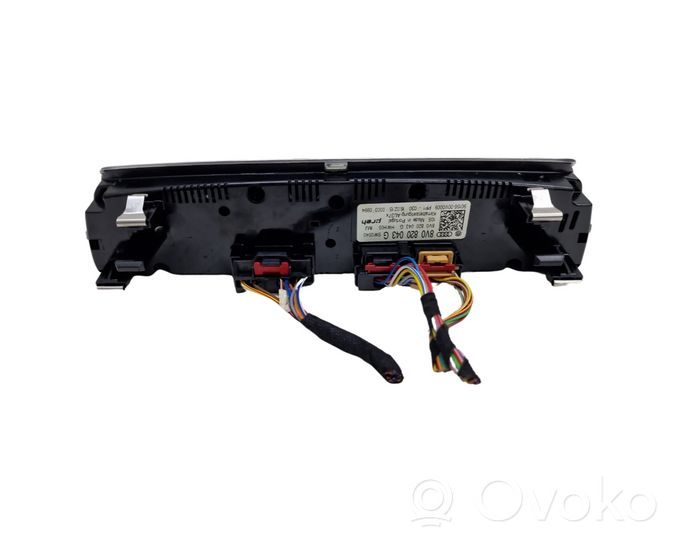 Audi A3 S3 8V Climate control unit 8V0820043G