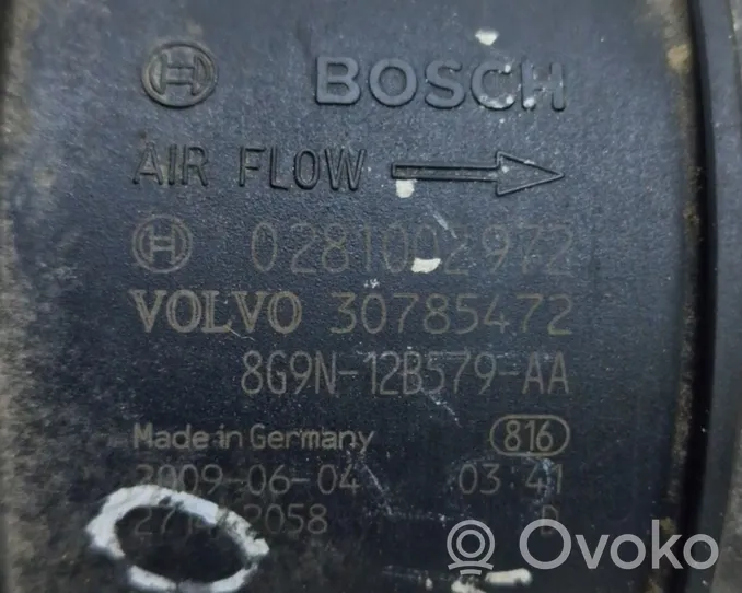 Volvo XC60 Mass air flow meter 0281002972