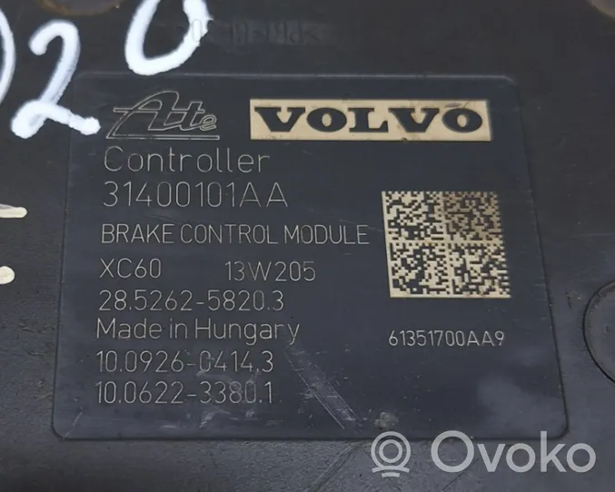 Volvo V60 Pompe ABS P31400101
