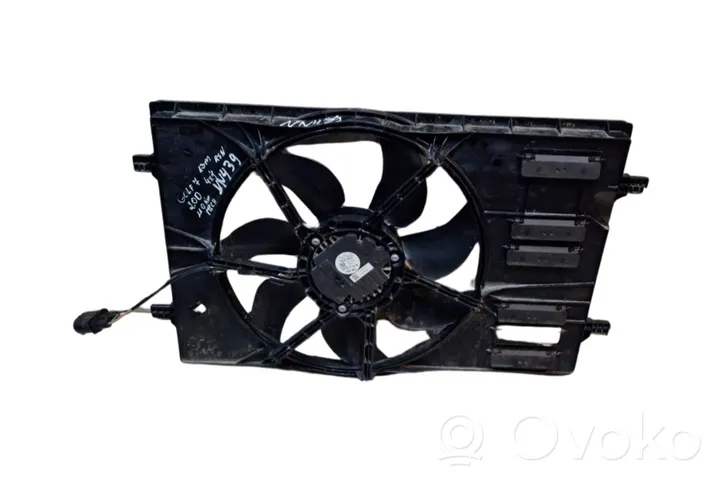 Volkswagen Golf VII Radiator cooling fan shroud 5Q0121205C