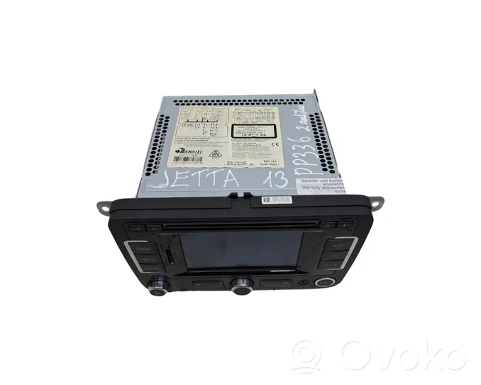 Volkswagen Jetta VI Radio/CD/DVD/GPS head unit 5C0035274B