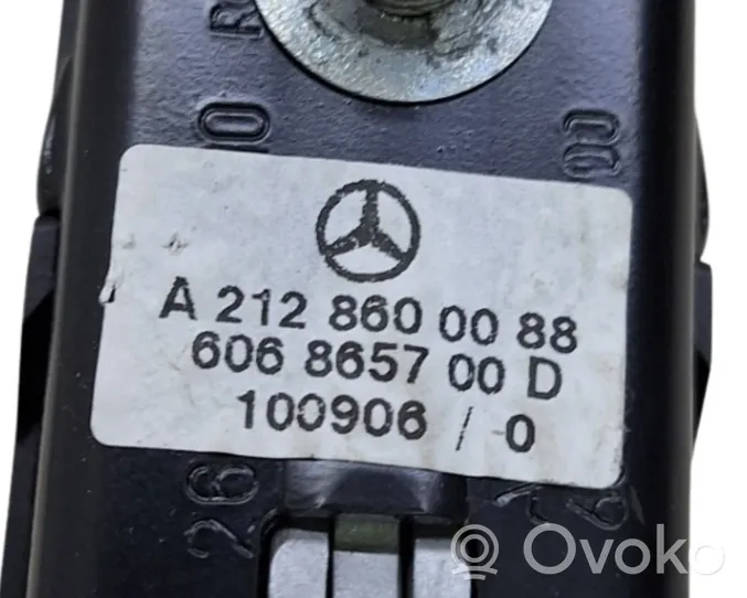 Mercedes-Benz E W212 Turvavyön säätökisko A2128600088