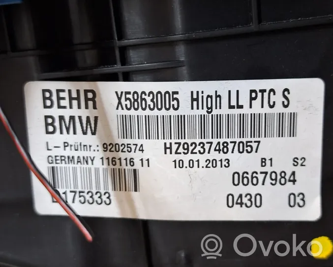 BMW 7 F01 F02 F03 F04 Heizungskasten Gebläsekasten Klimakasten 9280185