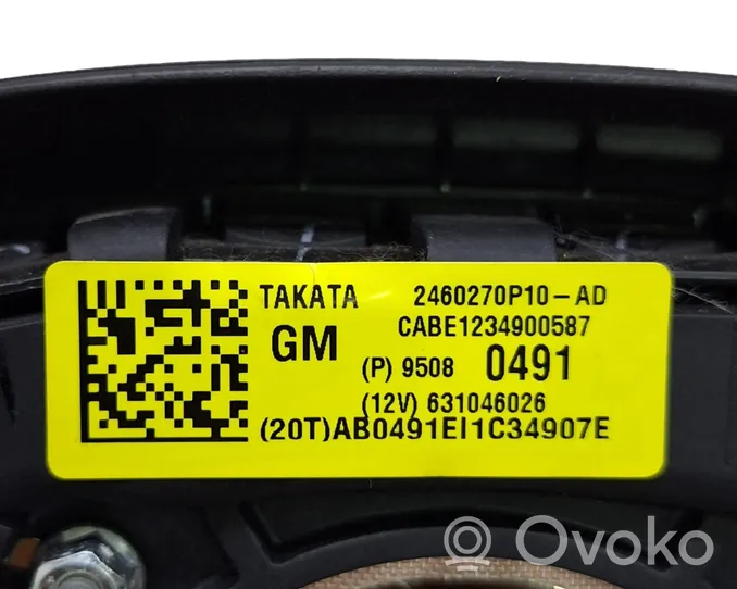 Opel Mokka Airbag de volant 95080491