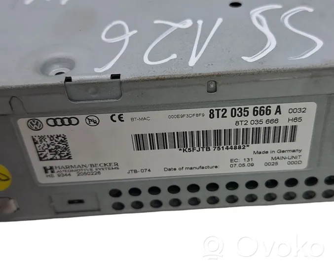 Audi Q5 SQ5 Panel / Radioodtwarzacz CD/DVD/GPS 8T2035666A