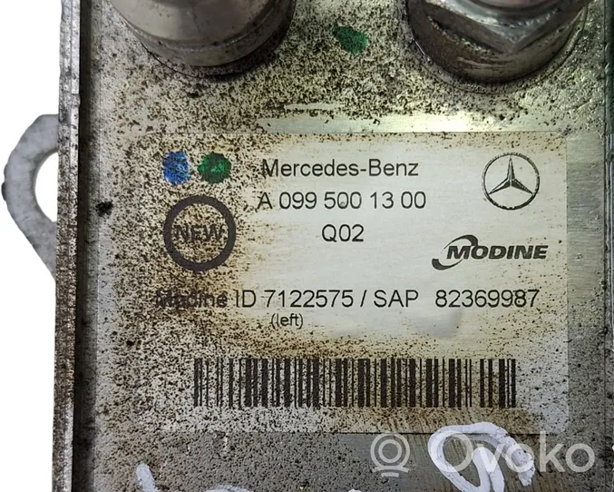 Mercedes-Benz GLC X253 C253 Vaihteistoöljyn jäähdytin (käytetyt) A0995001300