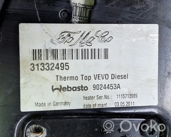 Volvo V60 Auxiliary pre-heater (Webasto) 31332495