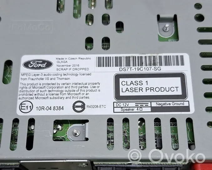 Ford Mondeo MK V Unité principale radio / CD / DVD / GPS DS7T19C107SG