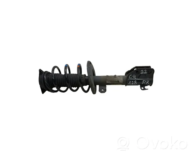 Citroen C4 III e-C4 Front shock absorber with coil spring 9842993280