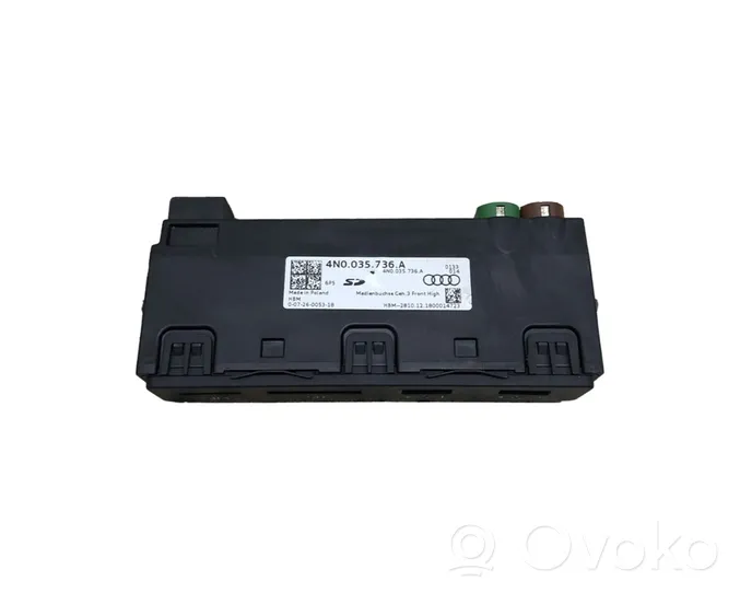 Audi e-tron Moduł / Sterownik USB 4N0035736A