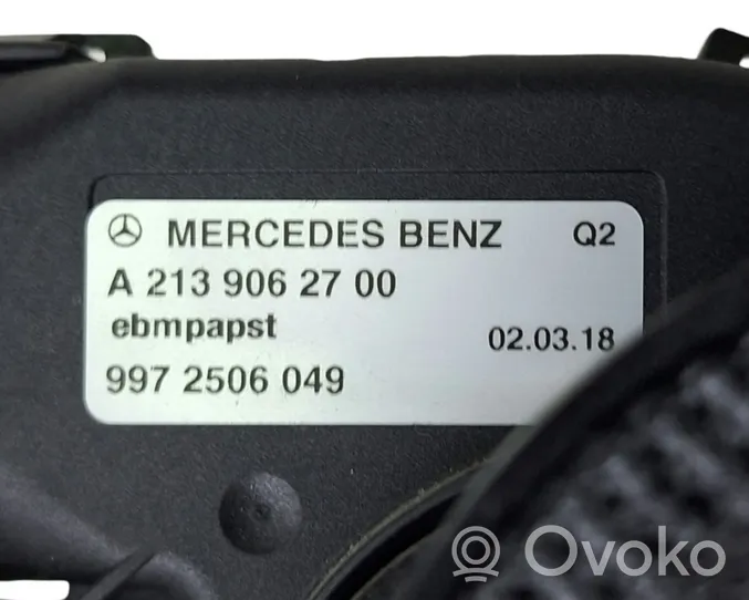 Mercedes-Benz CLS C257 Ventola riscaldamento/ventilatore abitacolo A2139062700