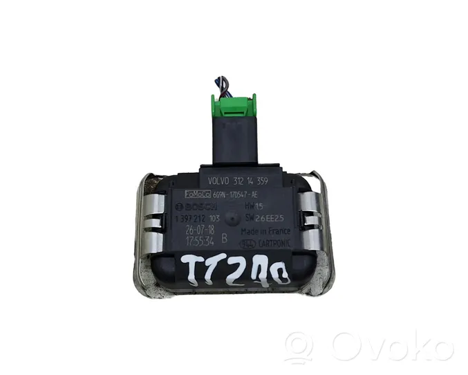 Volvo V60 Rain sensor 31214359