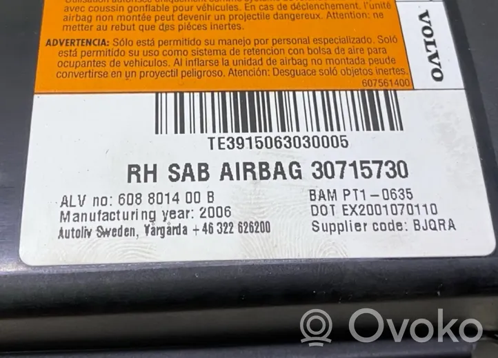 Volvo S80 Airbag de siège 608801400B