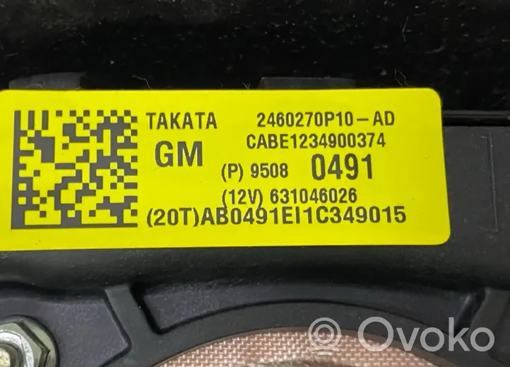 Opel Mokka Poduszka powietrzna Airbag kierownicy 95080491