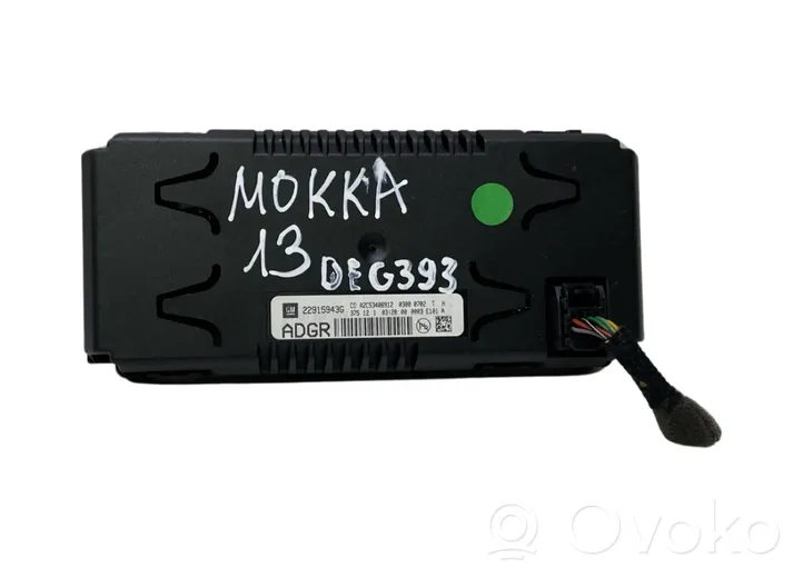 Opel Mokka Monitor/display/piccolo schermo 22915943G