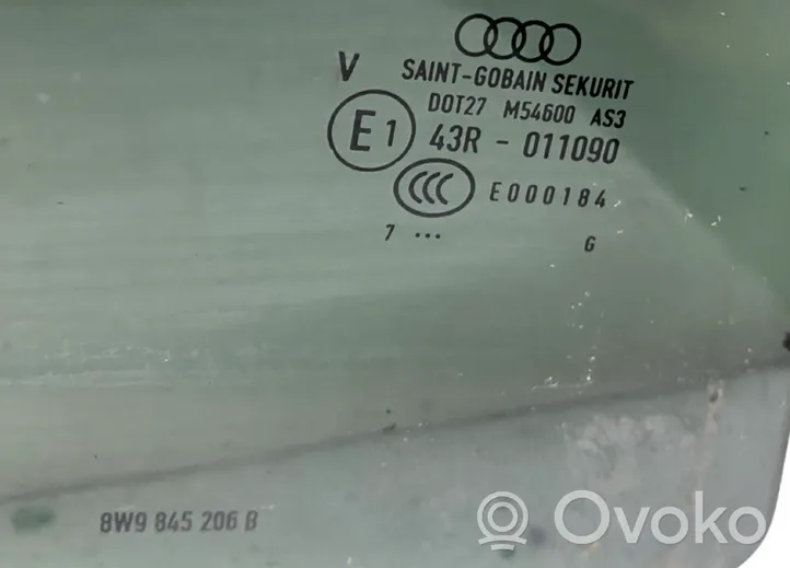 Audi A4 S4 B9 Takaoven ikkunalasi E143R011090