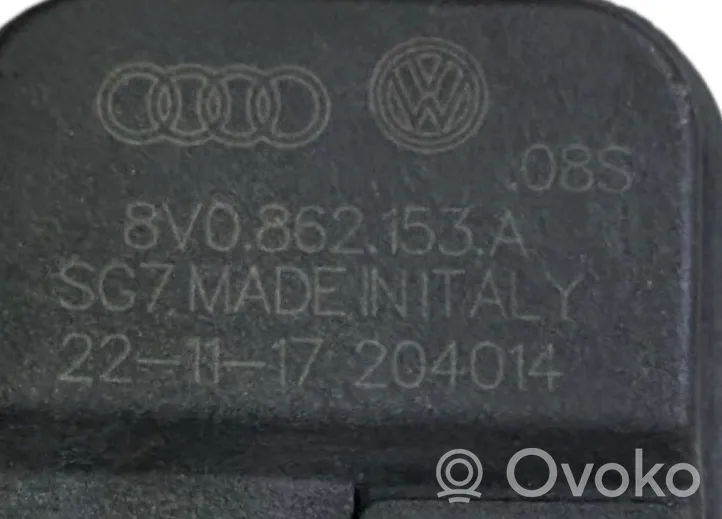 Audi A4 S4 B9 Siłownik klapki wlewu paliwa 8V0862153A