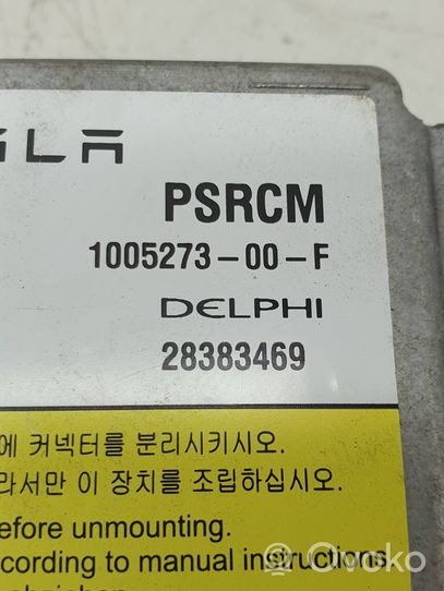 Tesla Model S Turvatyynyn ohjainlaite/moduuli 100527300F