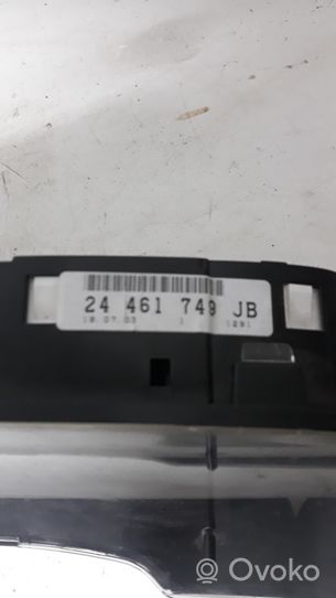 Opel Zafira A Compteur de vitesse tableau de bord 24461749JB