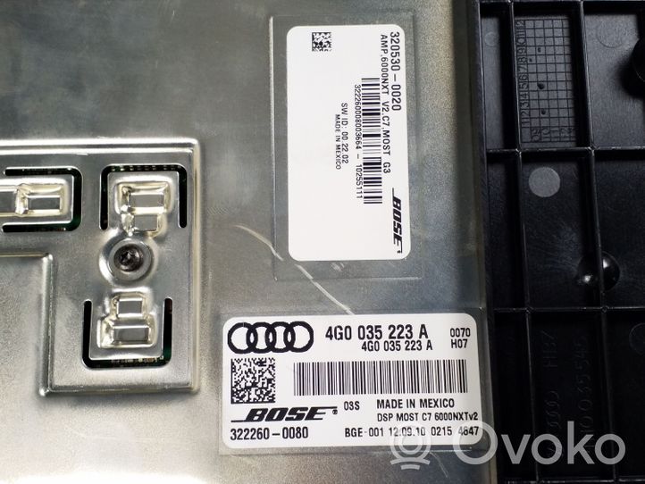 Audi A8 S8 D4 4H Sound amplifier 