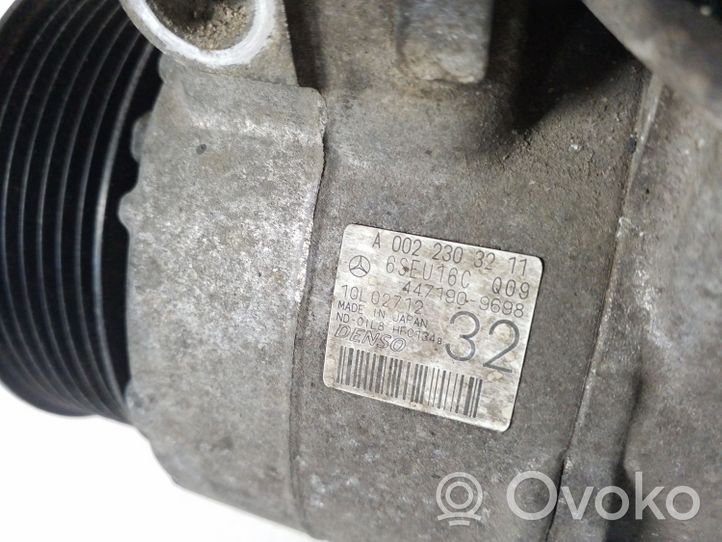 Mercedes-Benz E C207 W207 Compressore aria condizionata (A/C) (pompa) 